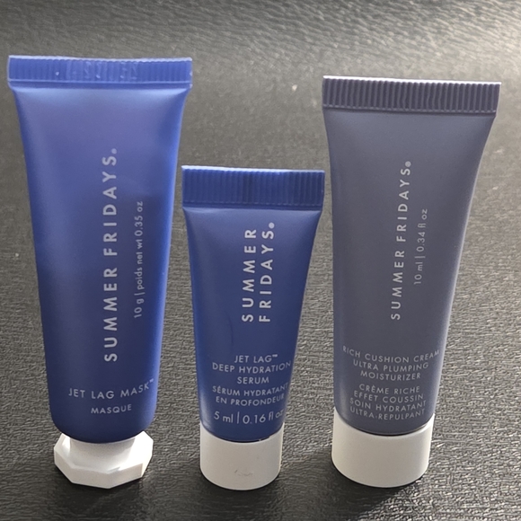 Summer Fridays Other - Summer Fridays Jet Lag Masque & Deydration Serum & Plumping Moisturizer Cream